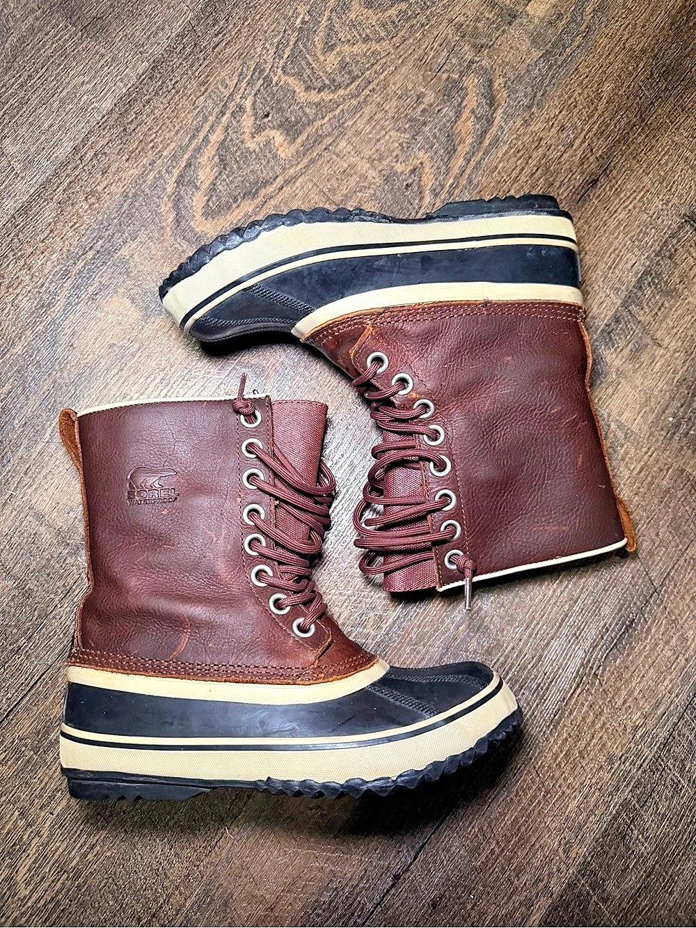 Sorel 1964 Premium LTR Women's Winter Boots Leather US 6 Waterproof Hiking